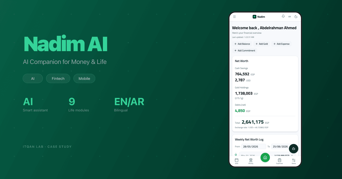 Nadim AI — AI Companion for Money & Life