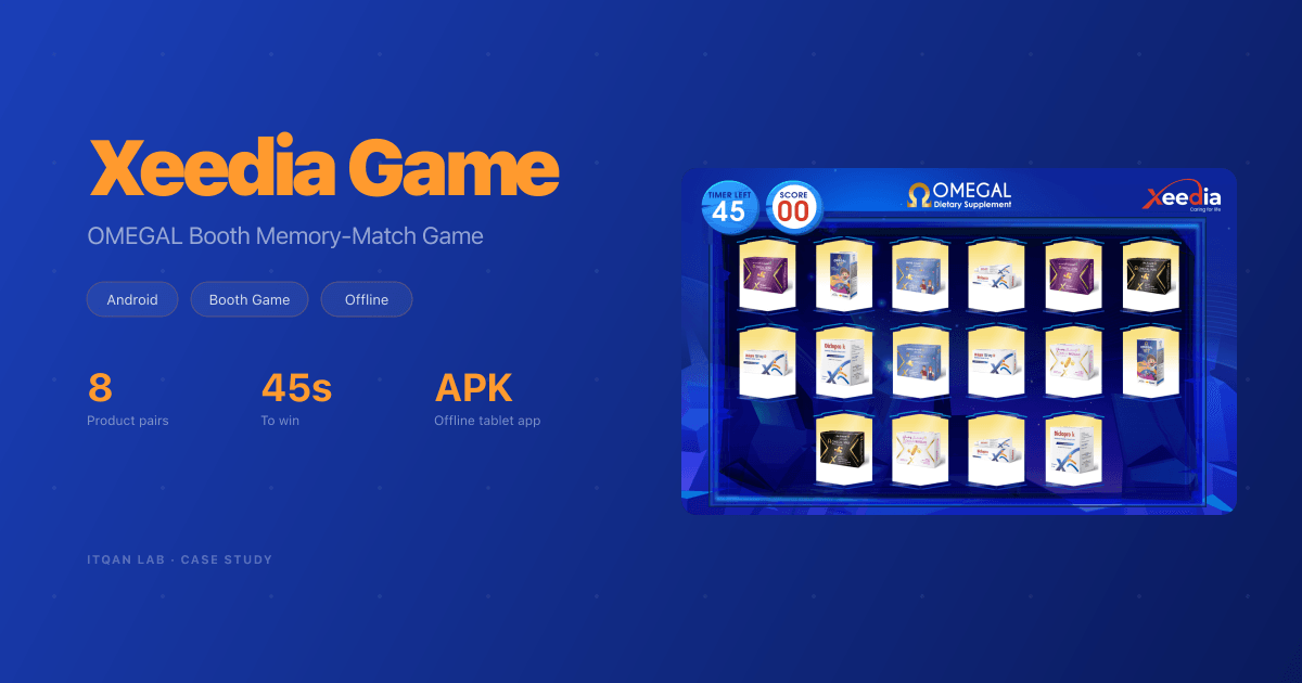 Xeedia Game: an Offline Memory-Match Game for the OMEGAL Booth